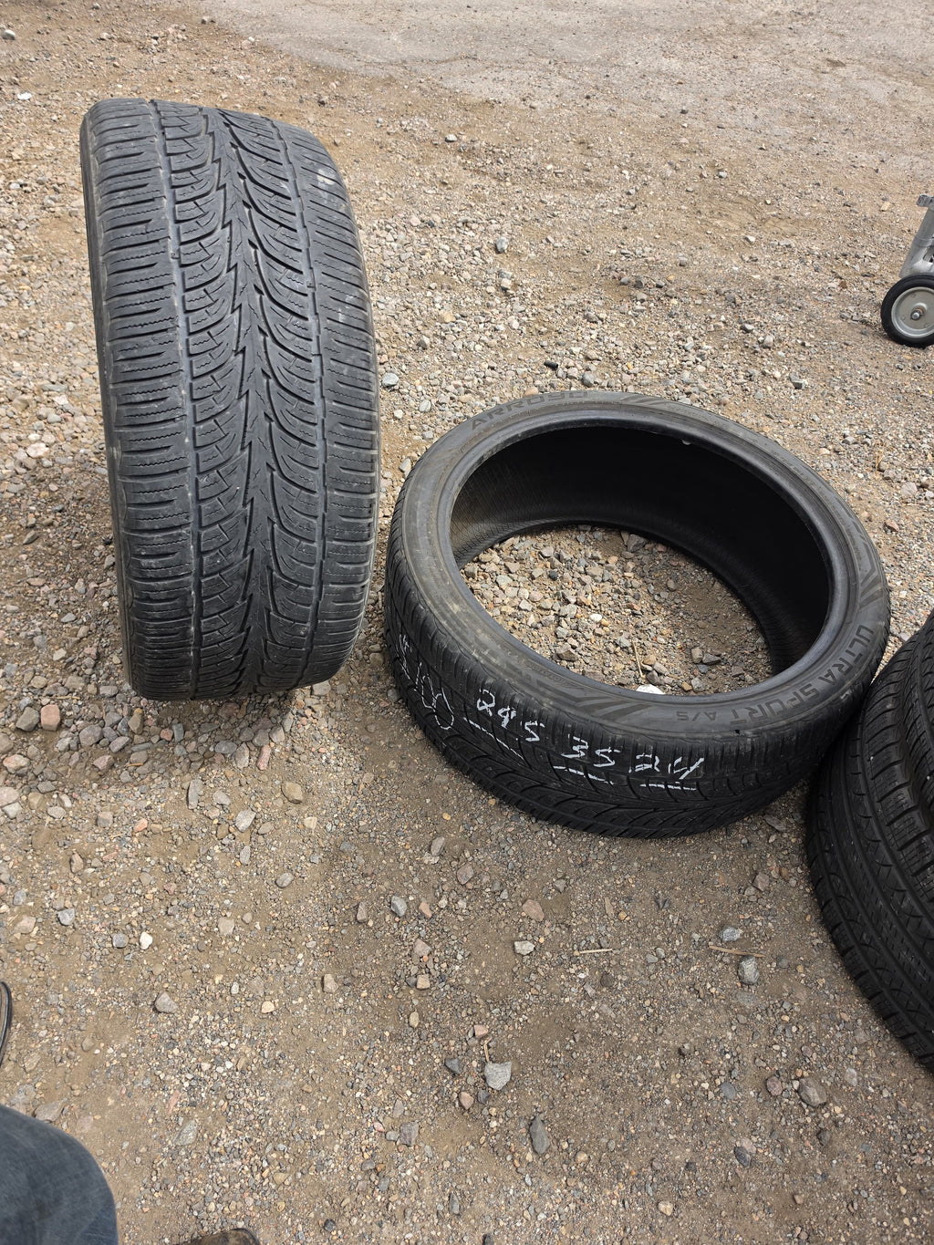 295/35ZR24 Pair (2 Used Tires) Arryo Ultra Sport