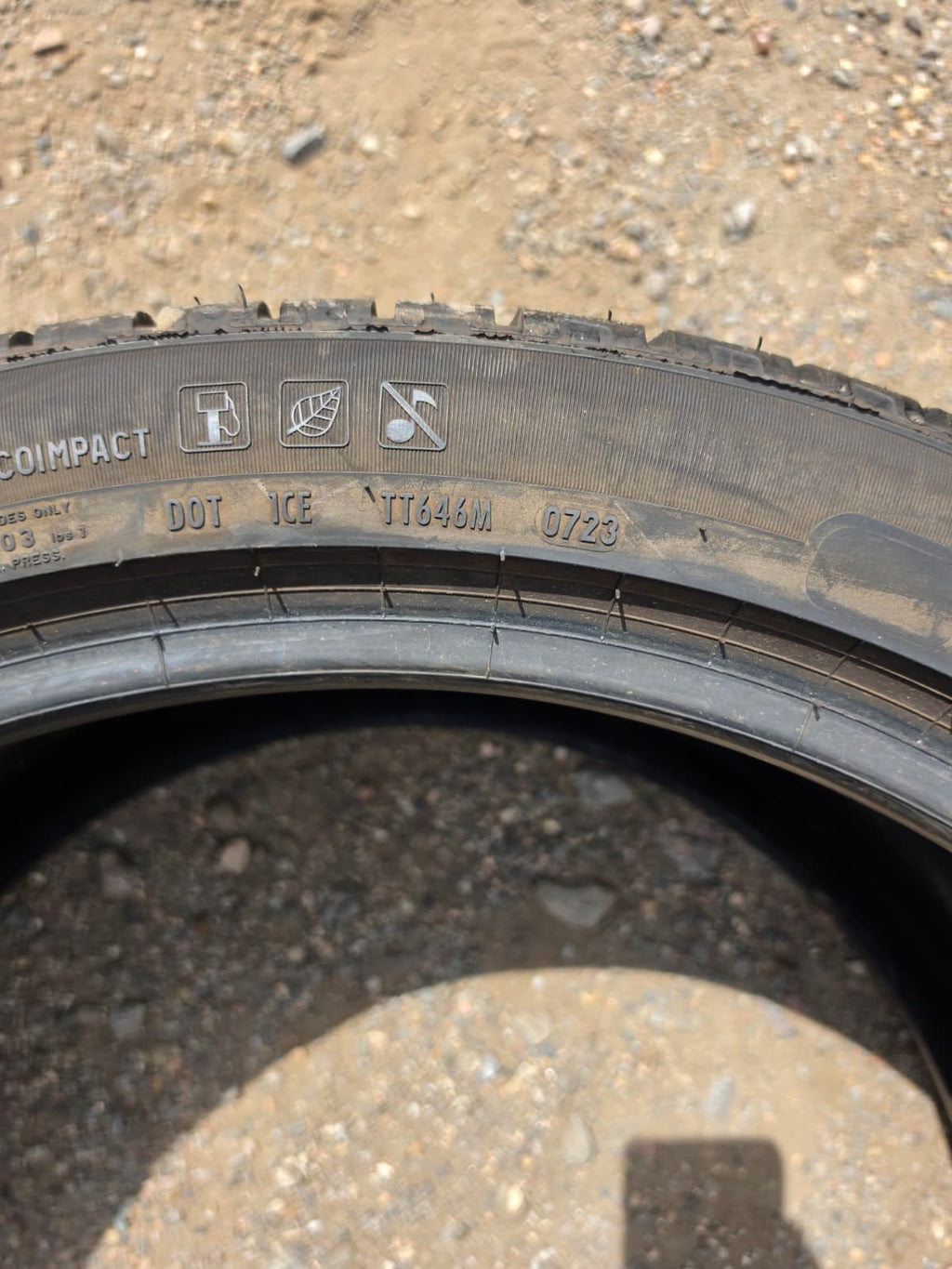 325/35R32 Pair (2 Used Tires)Pirelli Scorpion Snow Tires