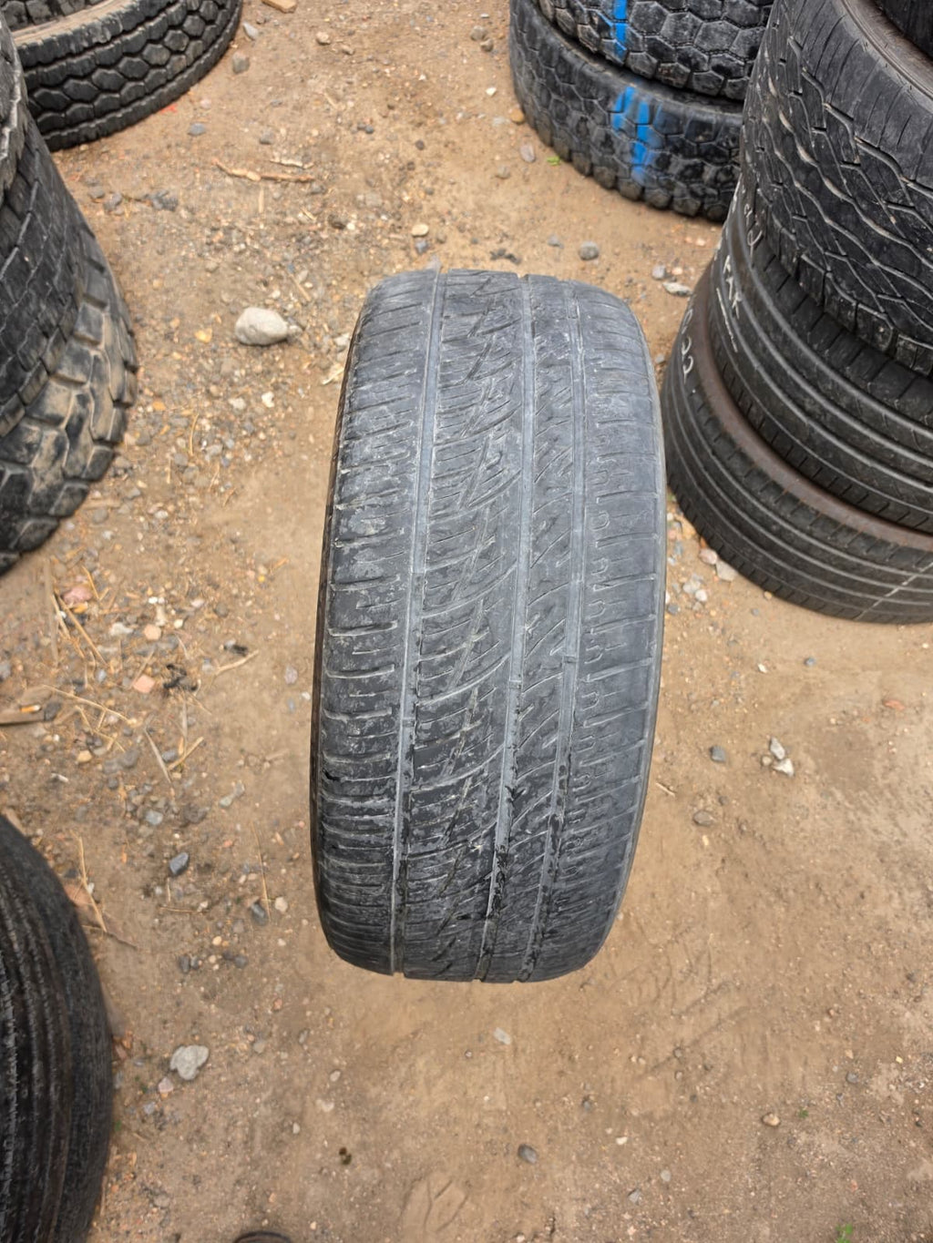 285/45R22 (3 Used Tires)  Delinte Desert Storm