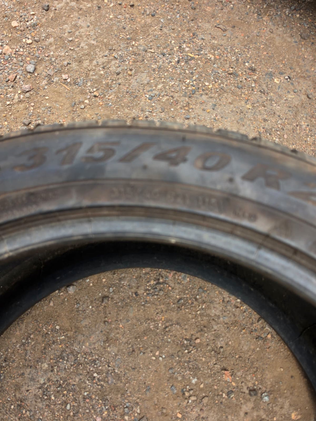 315/40R21 Pair (2 Used Tires) Pirelli Scorpion