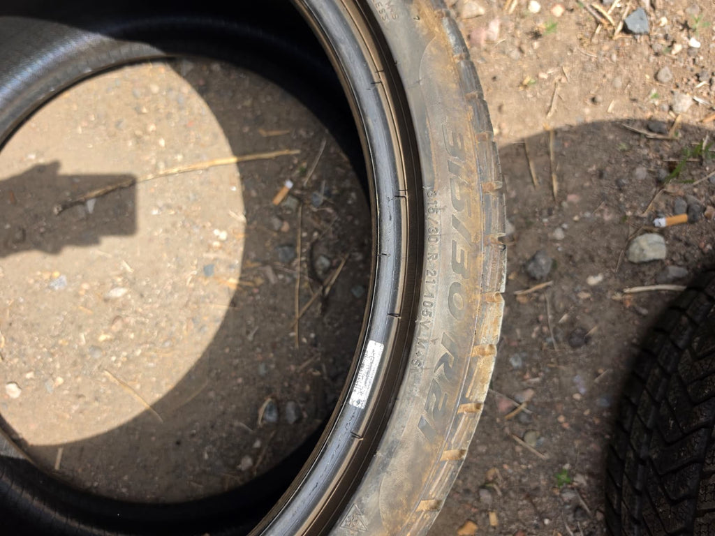 315/30R21 (3 Used Tires) Pirelli SottoZero Winter Tires