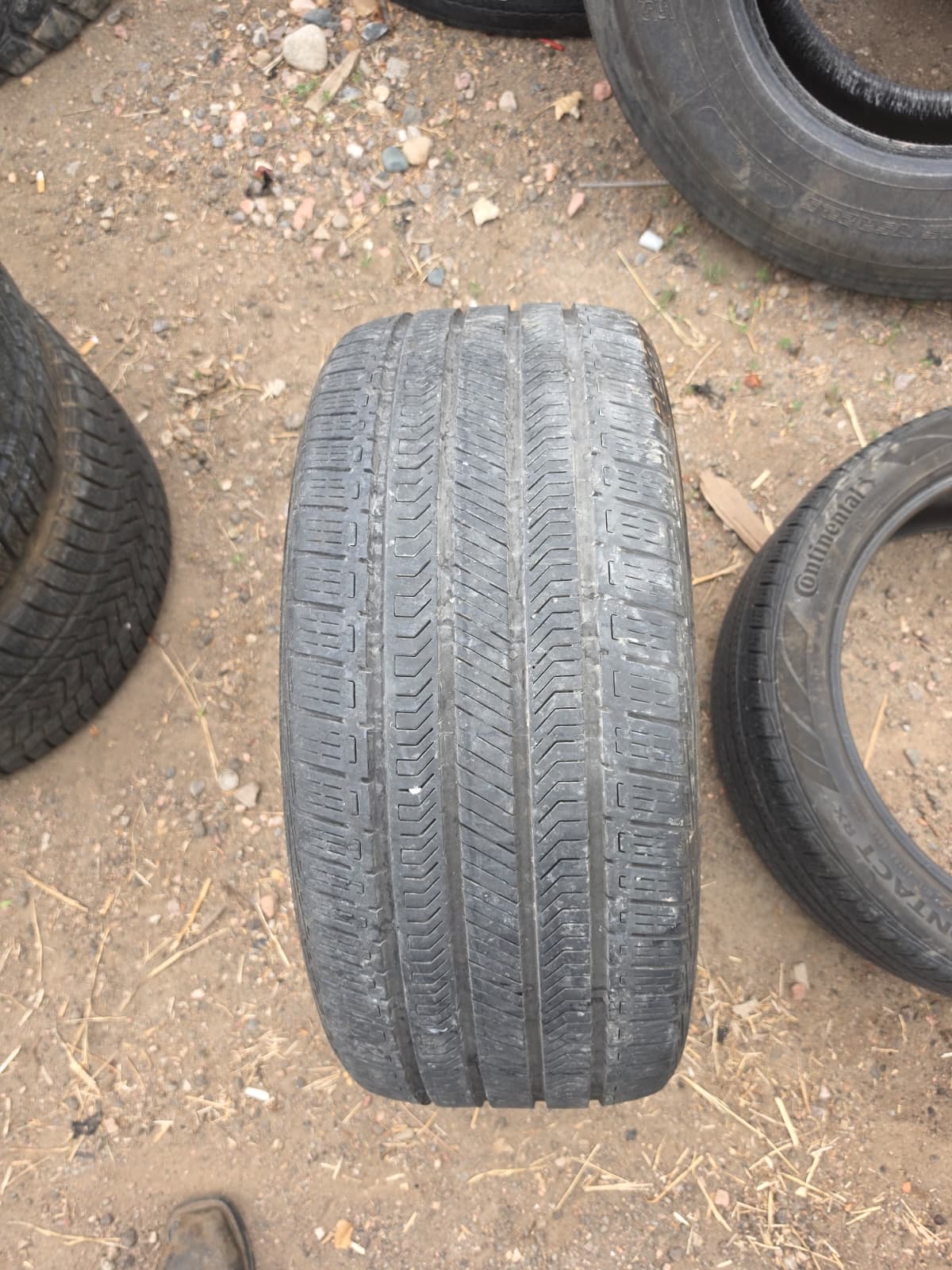 275/40R21 Pair (2 Used Tires) Continental CrossContact