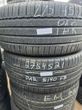 275/45R21 Pair (2 Used Tires) Michelin Primacy Tour