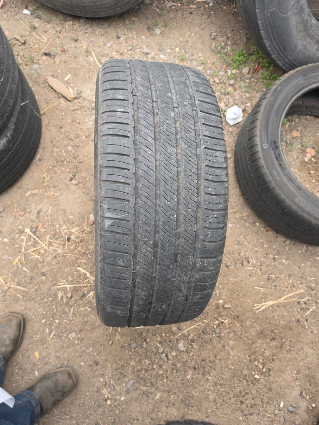 275/45R21 Pair (2 Used Tires) Michelin Primacy Tour