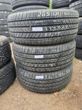 265/45R21 (3 Used Tires) Bridgestone Alenza Sport