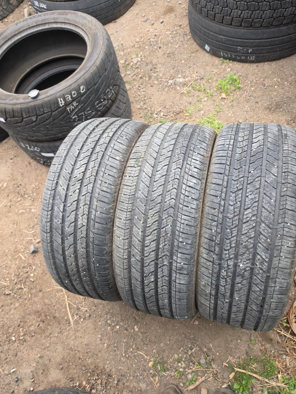 265/45R21 (3 Used Tires) Bridgestone Alenza Sport