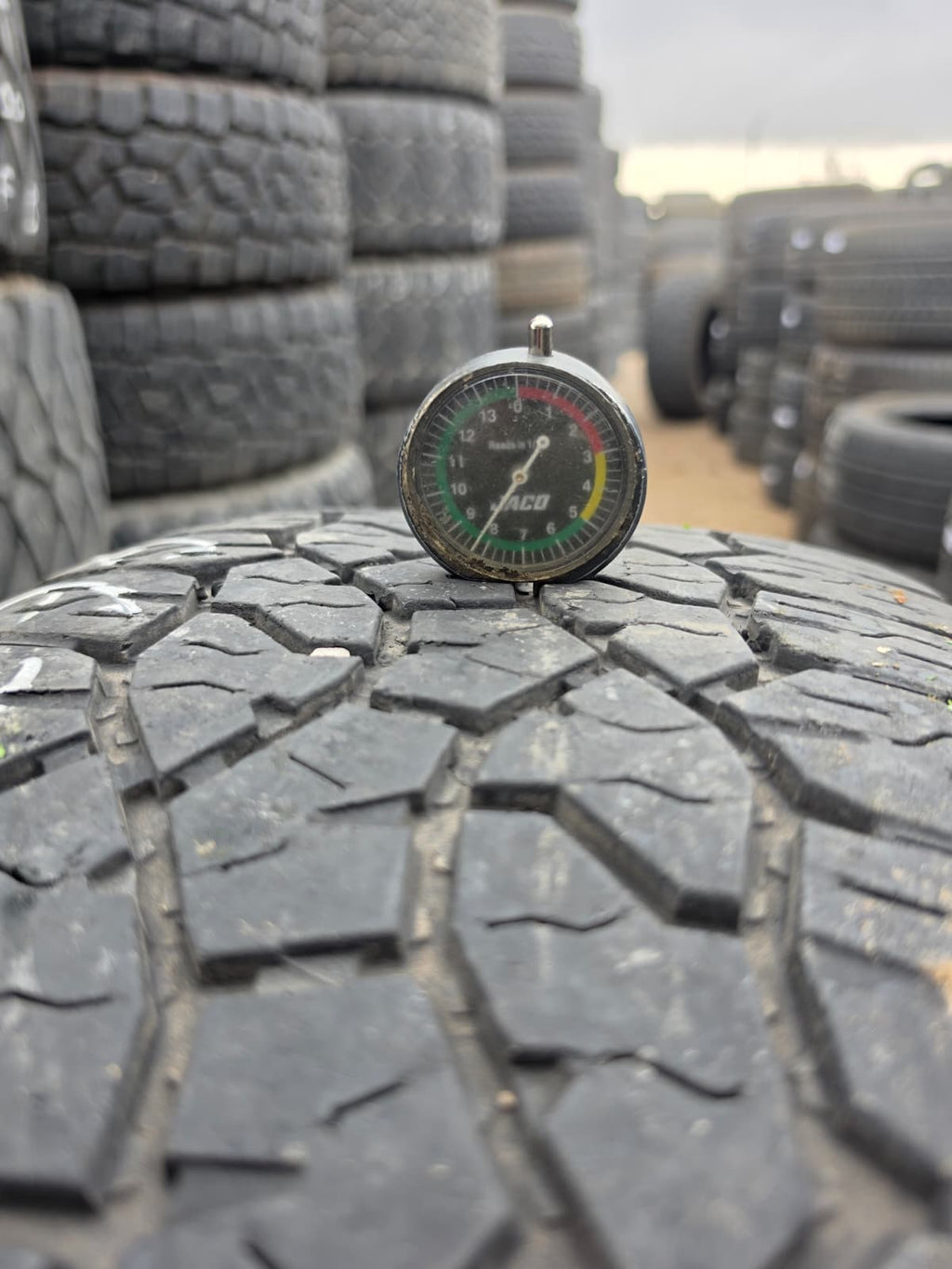 LT275/65R20 Set (4 Used Tires) Goodyear Wrangler T/R