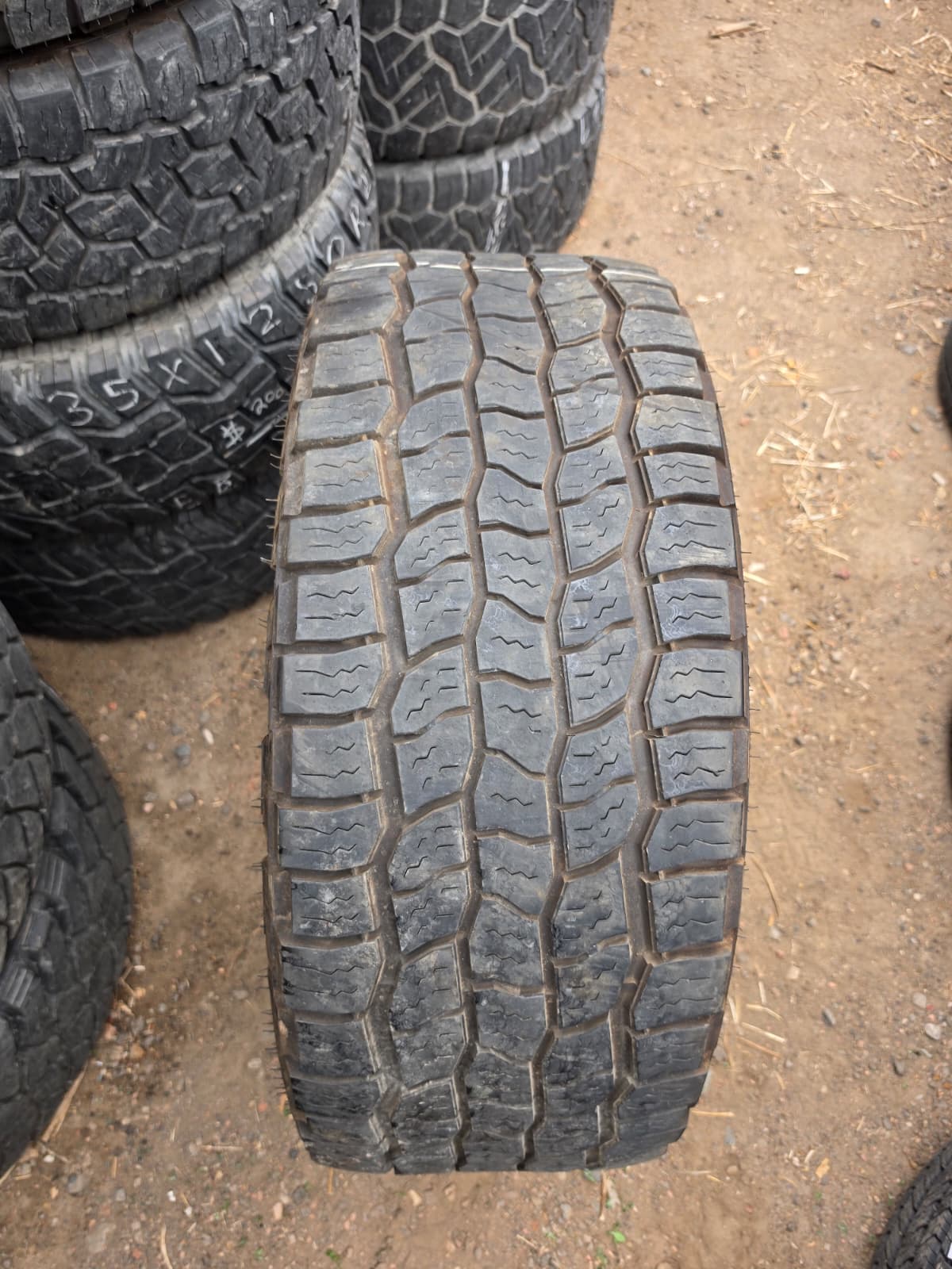 LT35x12.50R20 Pair (2 Used Tires) Cooper Discoverer AT3