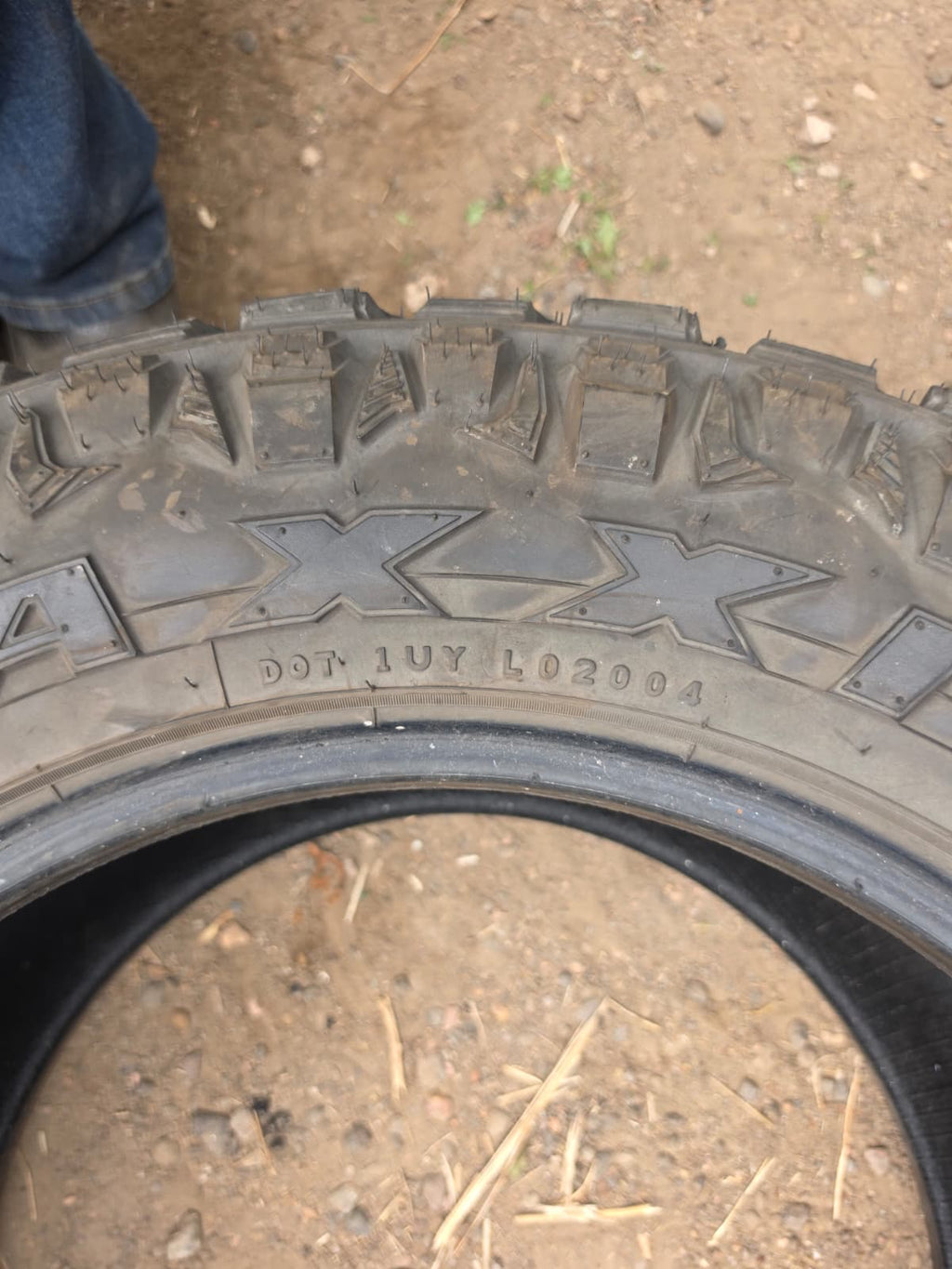 LT35x12.50R20 Set (4 Used Tires) Maxxis Razr