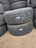LT35x12.50R20 Pair (2 Used Tires) SuperMax R/T RT-1