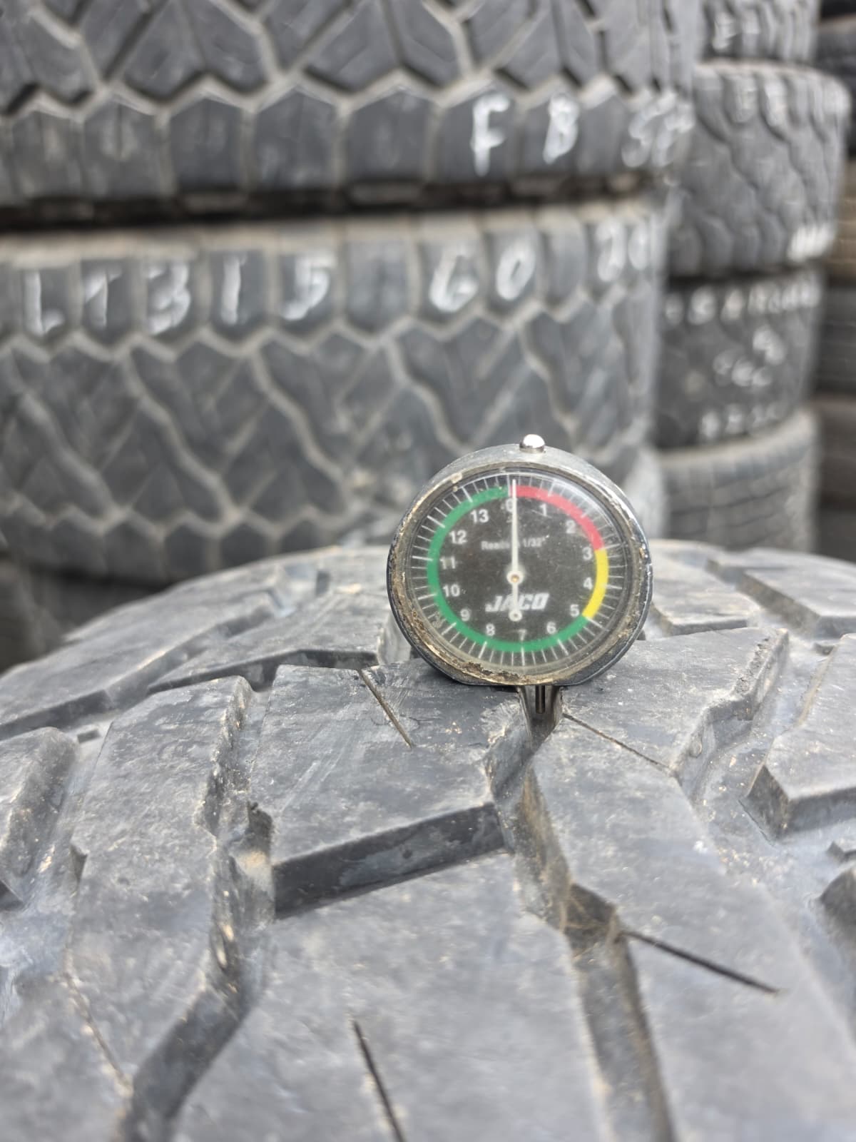 LT35x12.50R20 Pair (2 Used Tires) SuperMax R/T RT-1