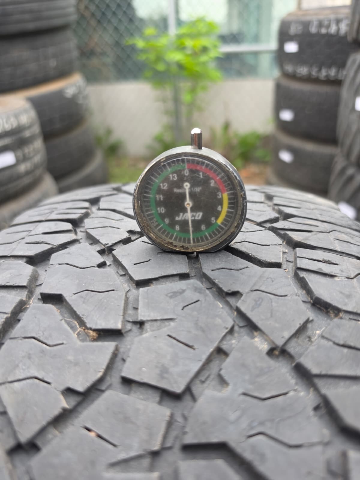 LT275/65R20 Pair (2 Used Tires) Goodyear Wrangler T/R