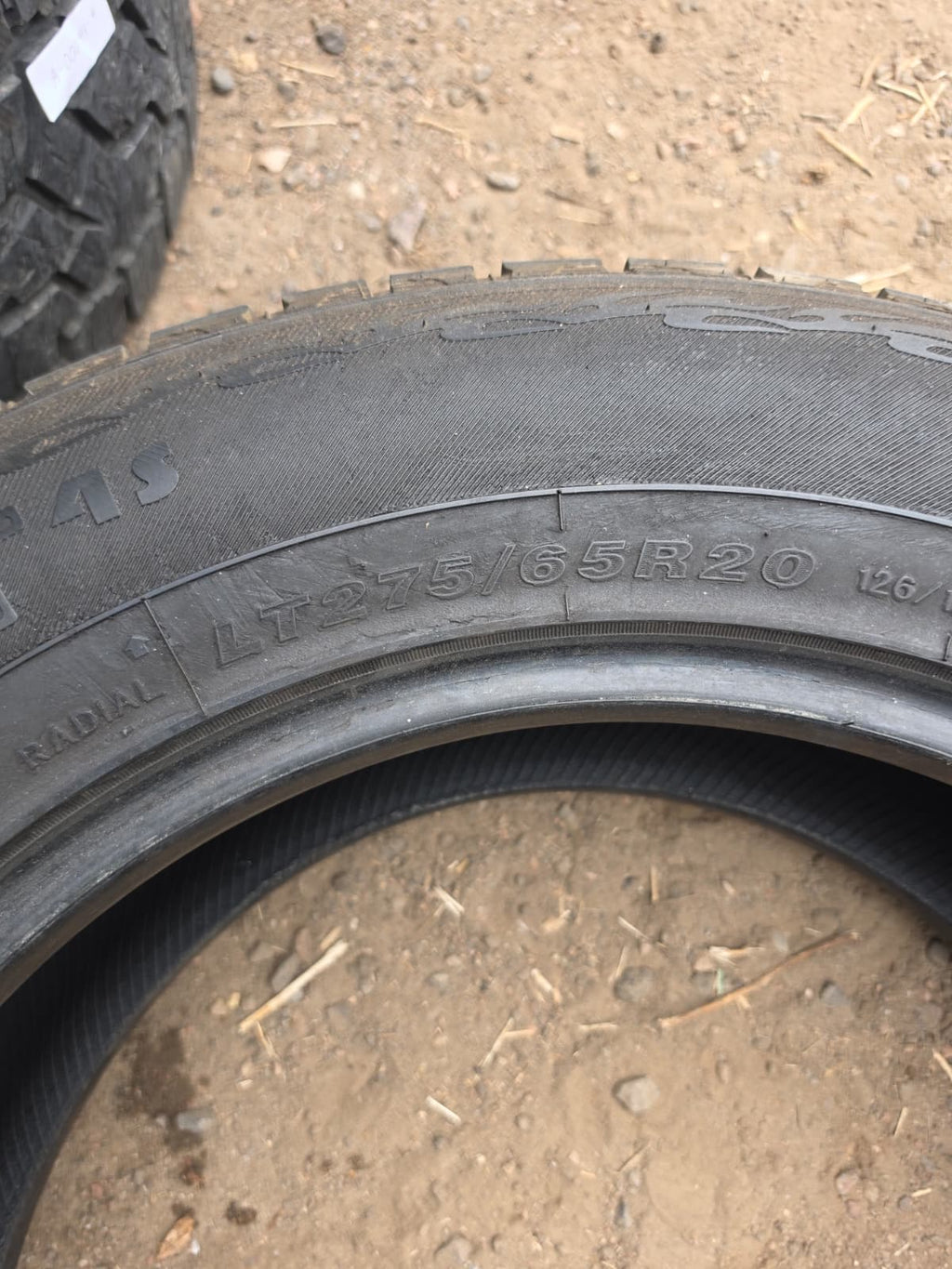 LT275/65R20 Set (4 Used Tires) Sailun TerraMax AT 4S