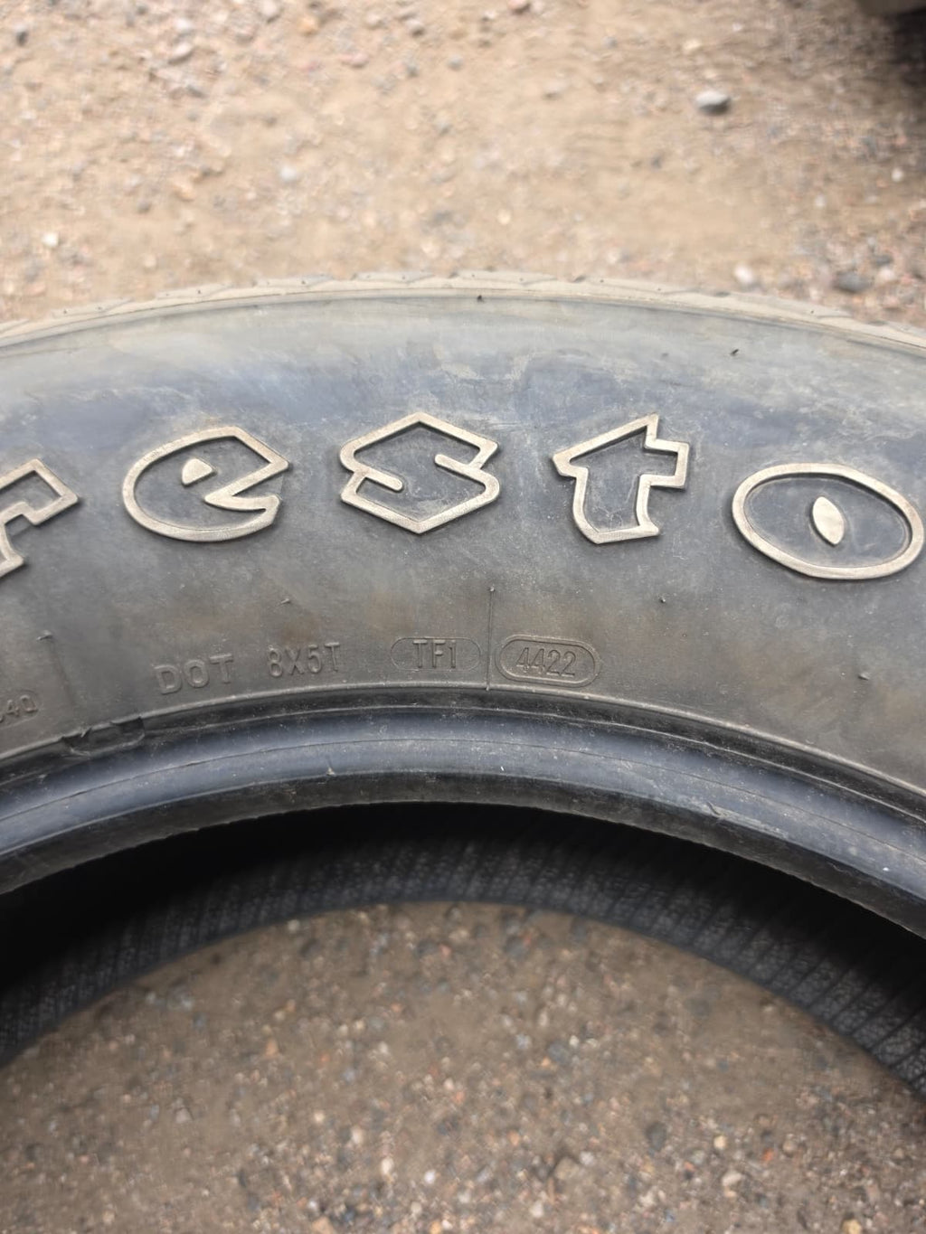 LT285/60R20 Set (4 Used Tires) FireStone Transforce AT