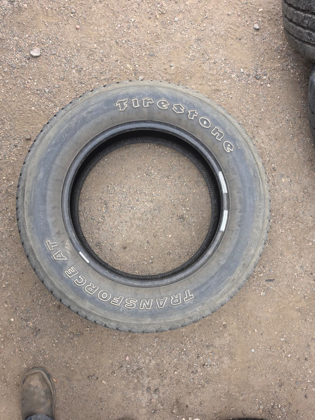 LT285/60R20 Set (4 Used Tires) FireStone Transforce AT