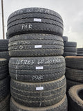 LT285/60R20 Set (4 Used Tires) FireStone Transforce AT