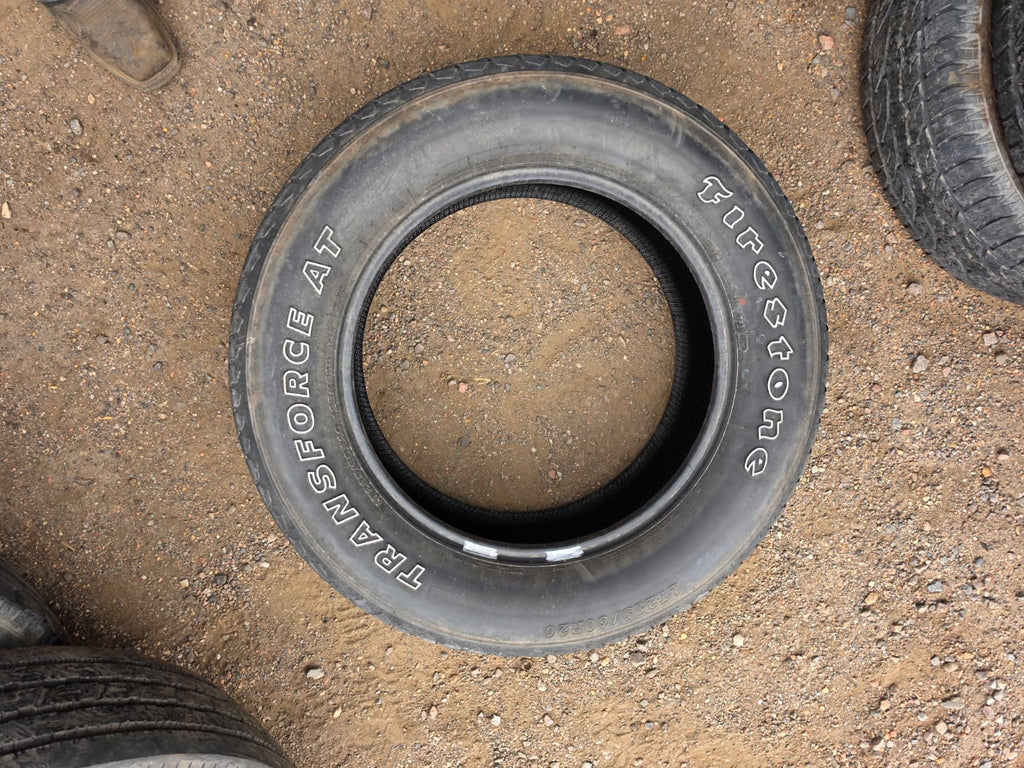 LT285/60R20 Set (4 Used Tires) FireStone Transforce AT