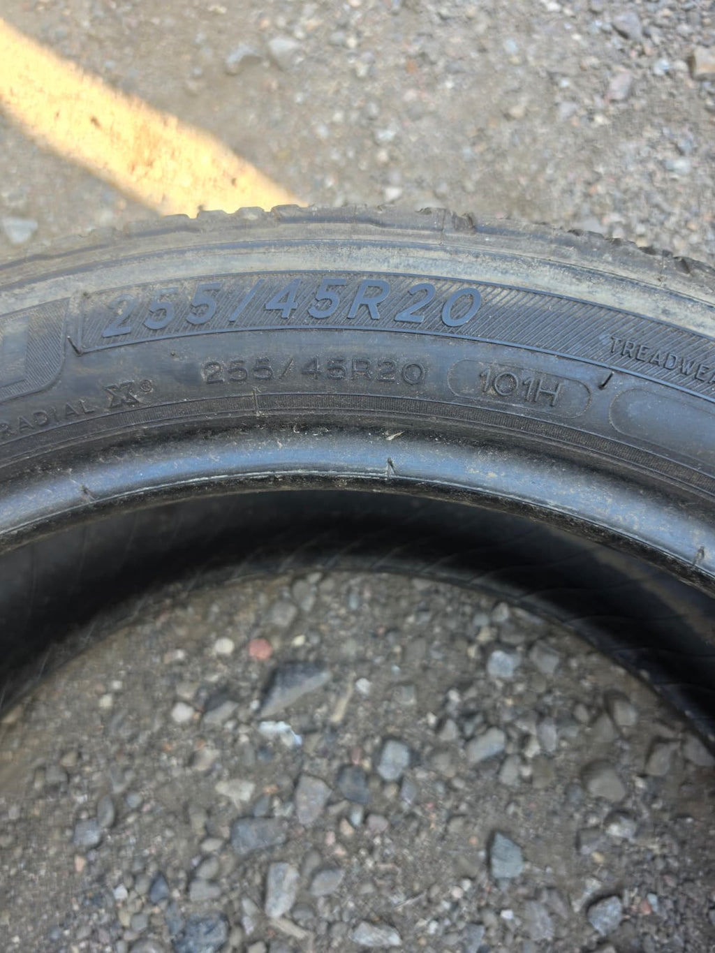 255/45R20 Set (4 Used Tires) Michelin Premier LTX