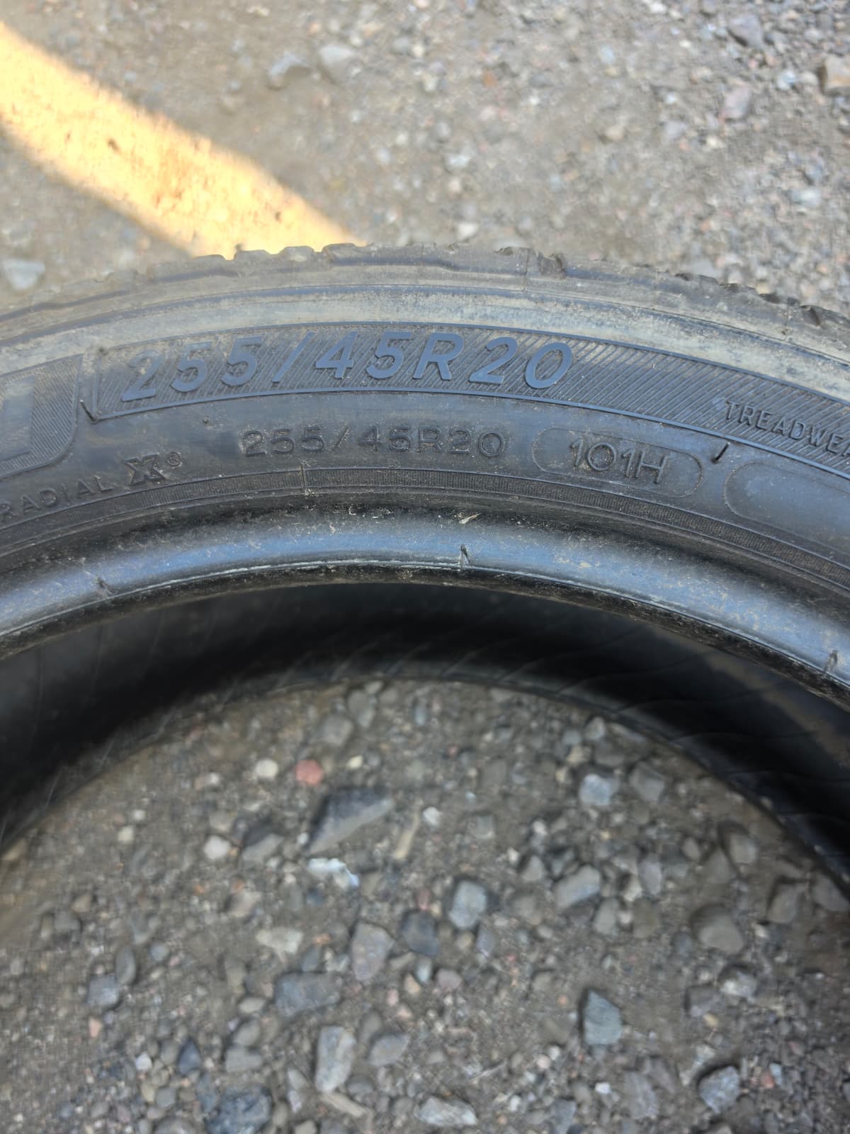 255/45R20 Set (4 Used Tires) Michelin Premier LTX