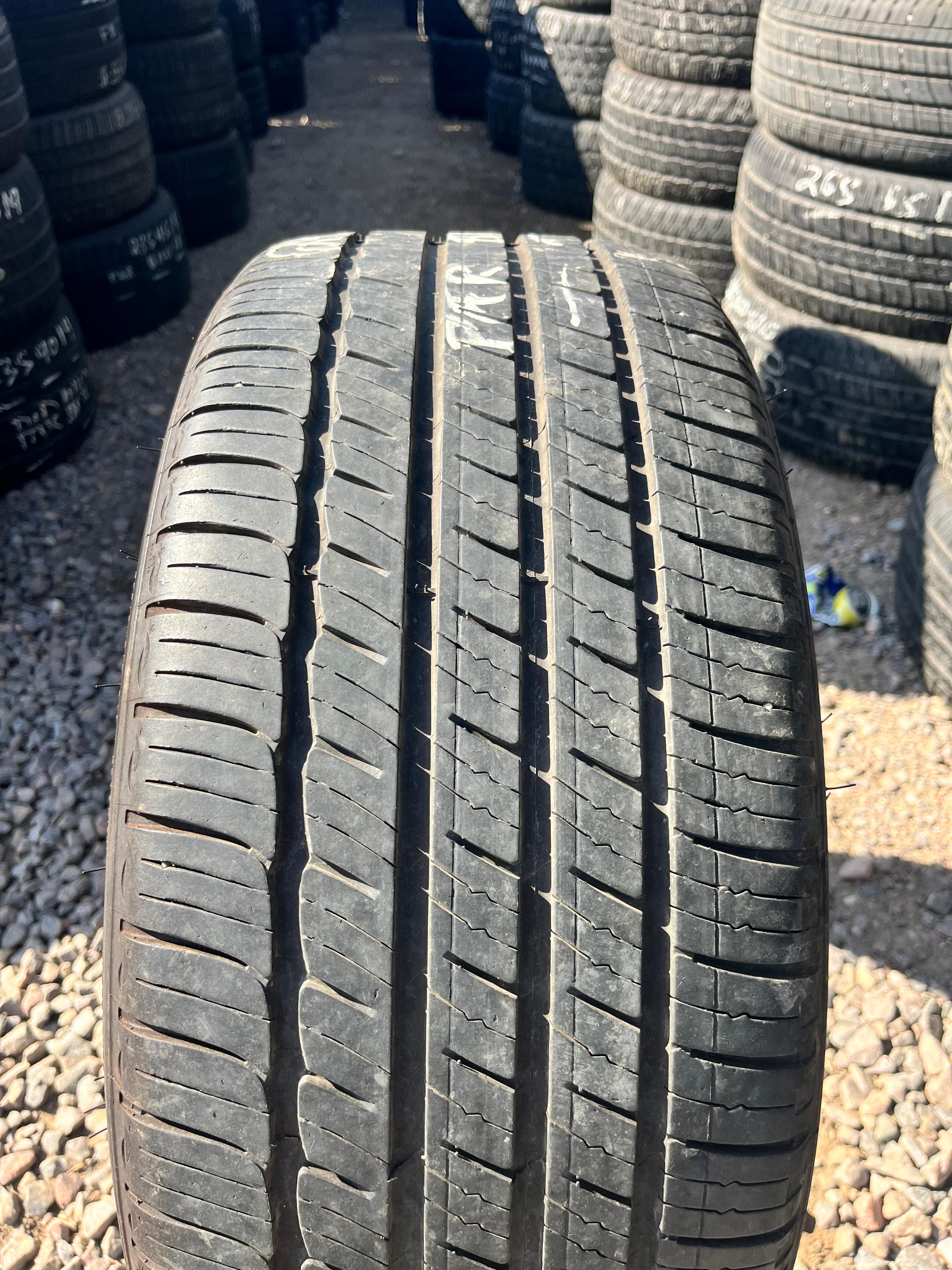 245/40R19 Pair (2 Used Tires) Michelin Primacy Tour