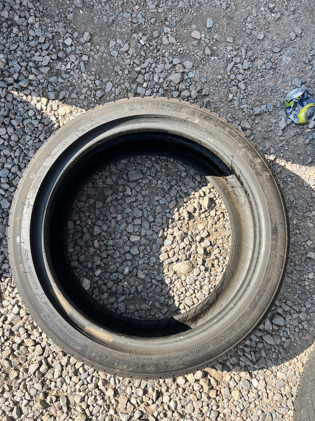 245/40R19 Pair (2 Used Tires) Michelin Primacy Tour