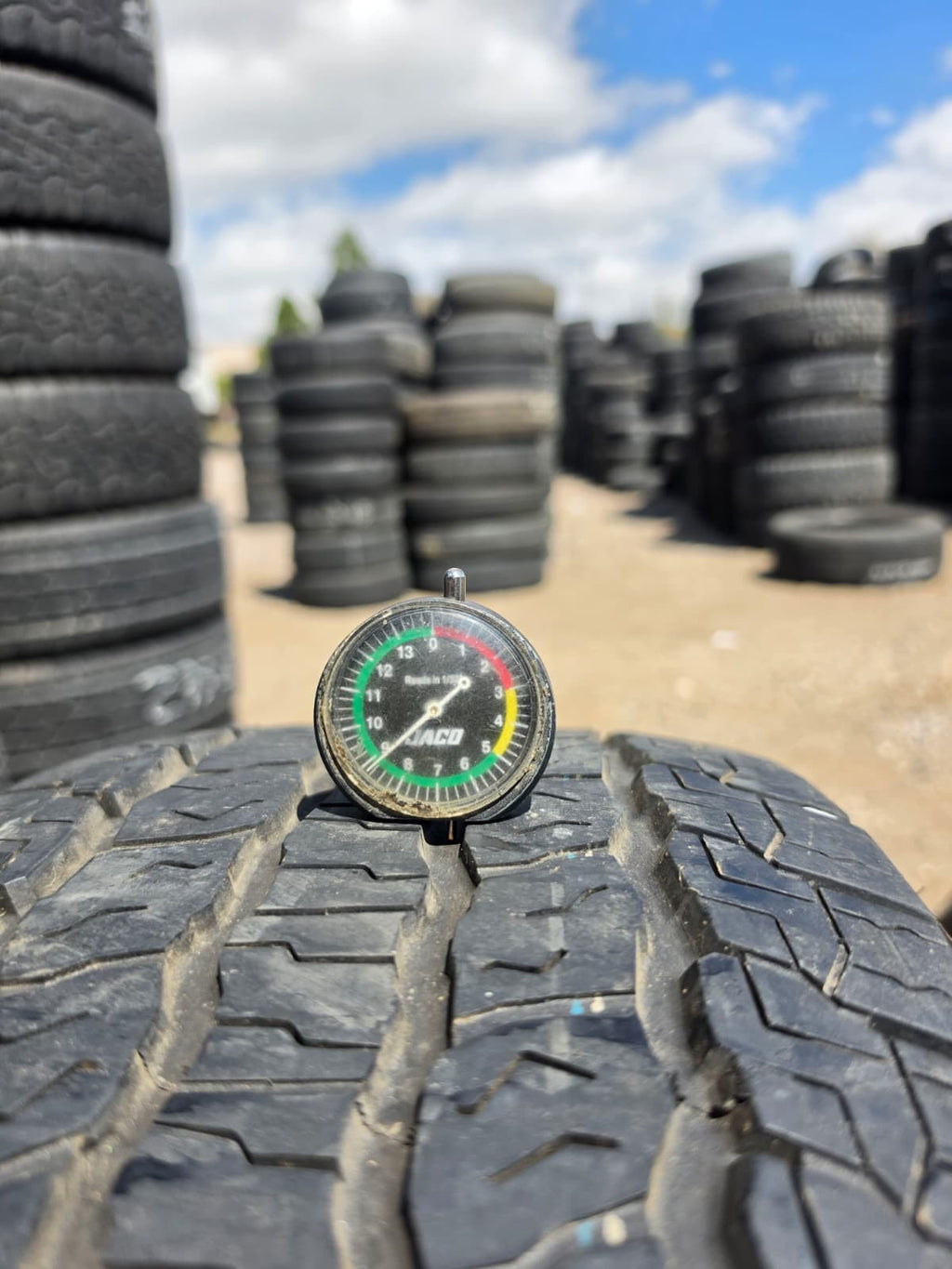275/60R20 Pair (2 Used Tires) Goodyear Wrangler