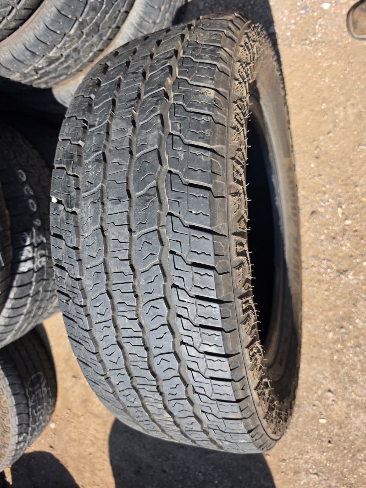 275/60R20 Pair (2 Used Tires) Goodyear Wrangler