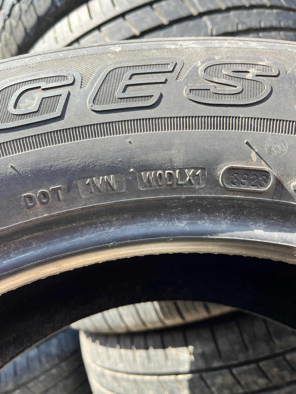 275/60R20 (3 Used Tires) Bridgestone Dueller