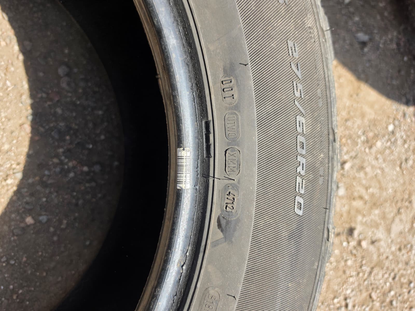 275/60R20 Set (4 Used Tires) Cooper Discoverer