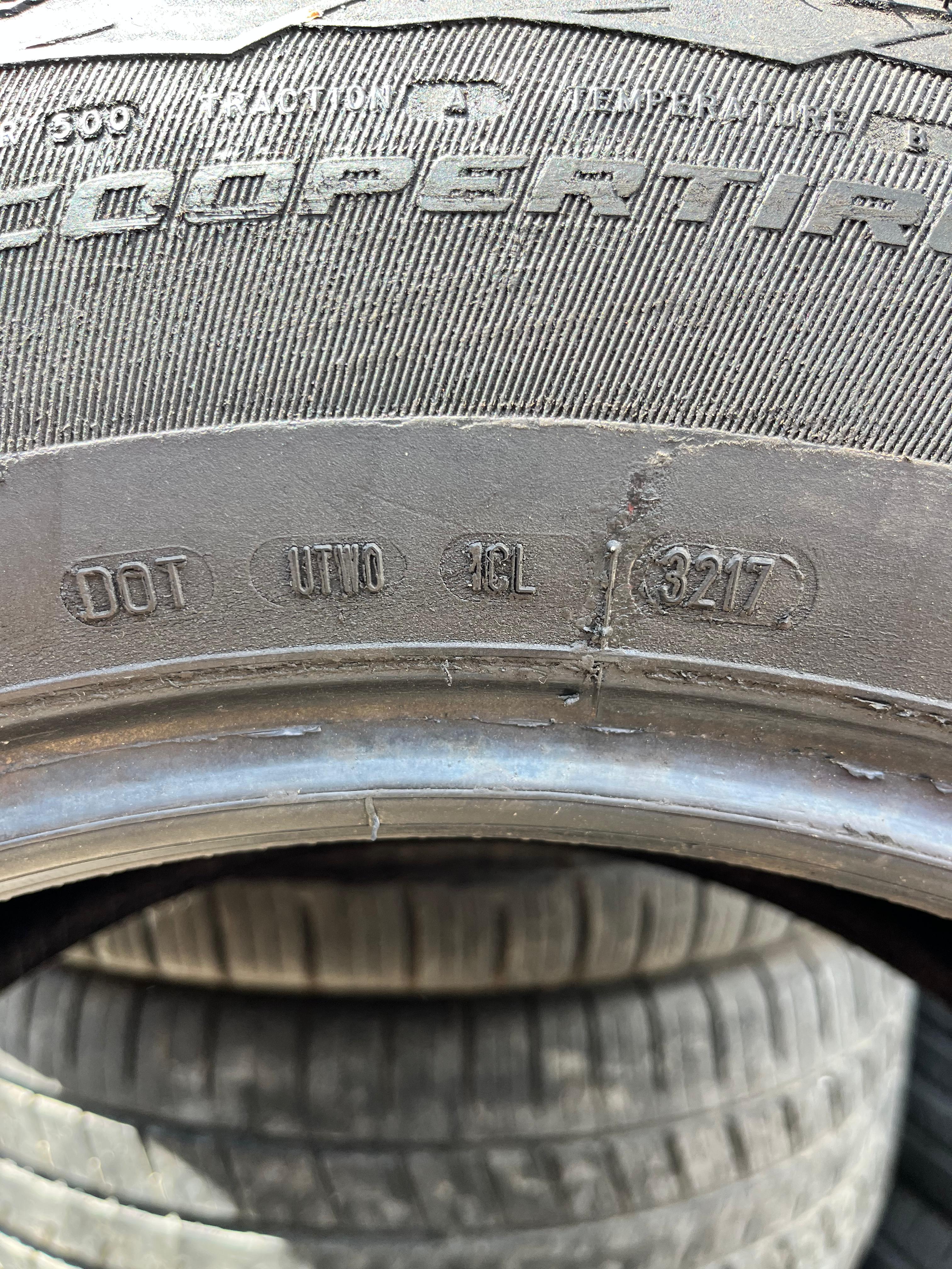 275/60R20 (3 Used Tires) Cooper Adventurer