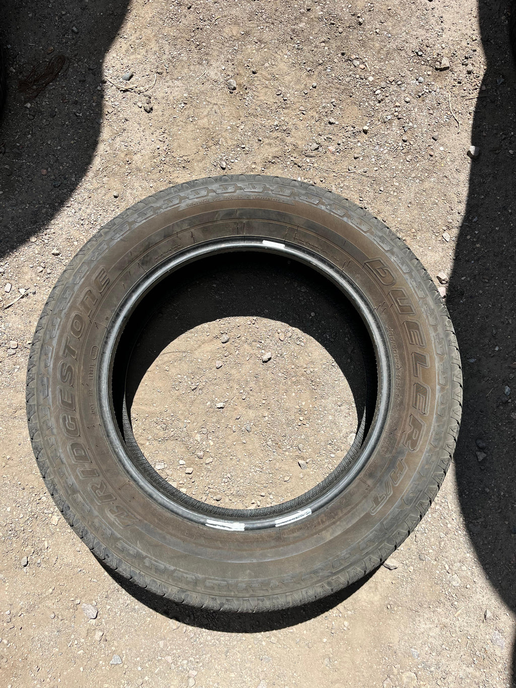 265/60R20 Set (4 Used Tires) Bridgstone Dueller