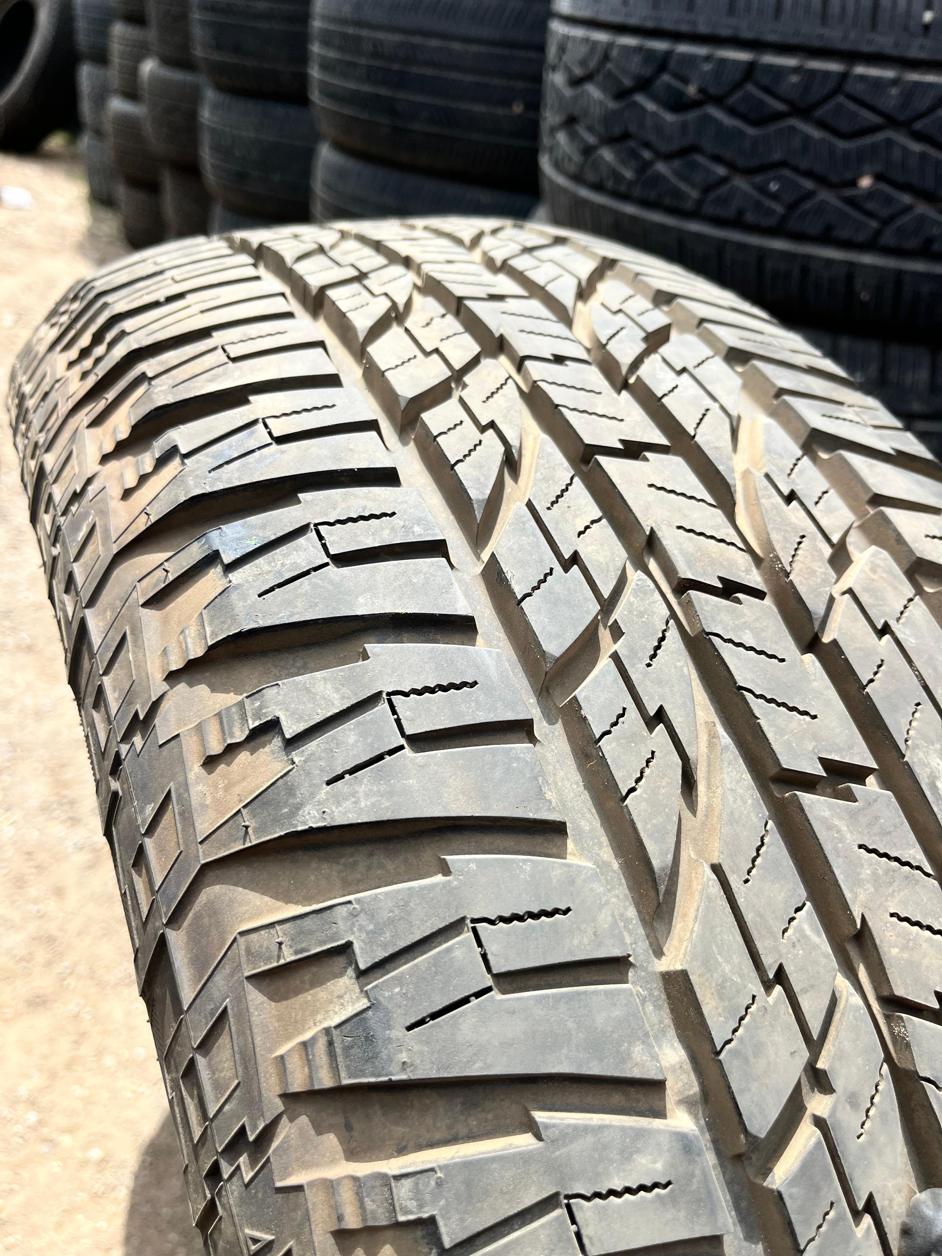 275/60R20 Pair (2 Used Tires) Yokohama Geolandar