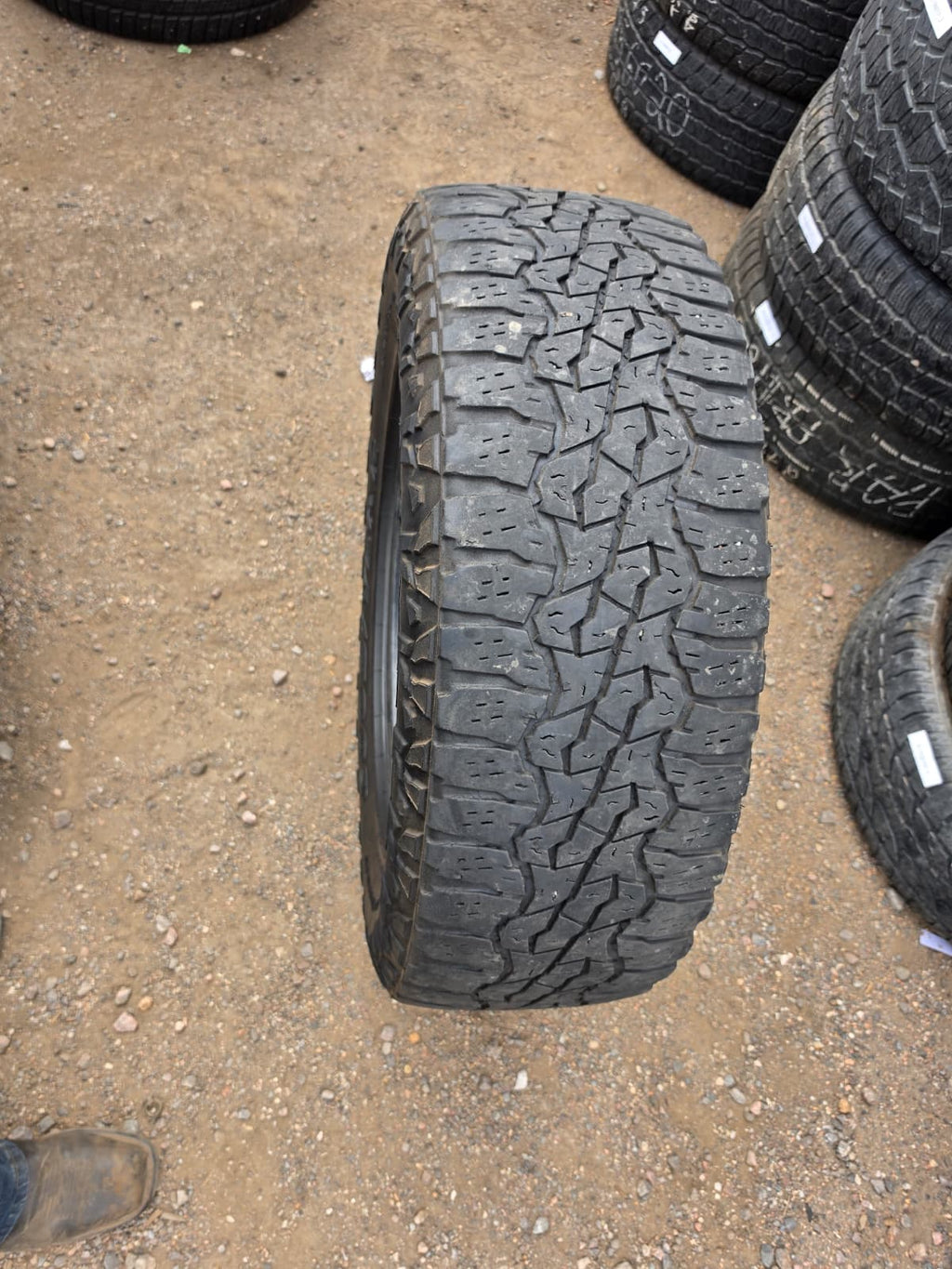 LT275/65R20 Set (4 Used Tires) Goodyear Wrangler