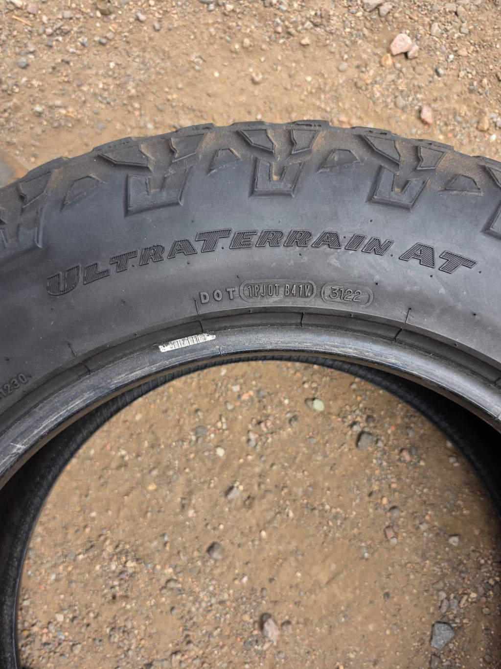 LT275/65R20 Set (4 Used Tires) Goodyear Wrangler