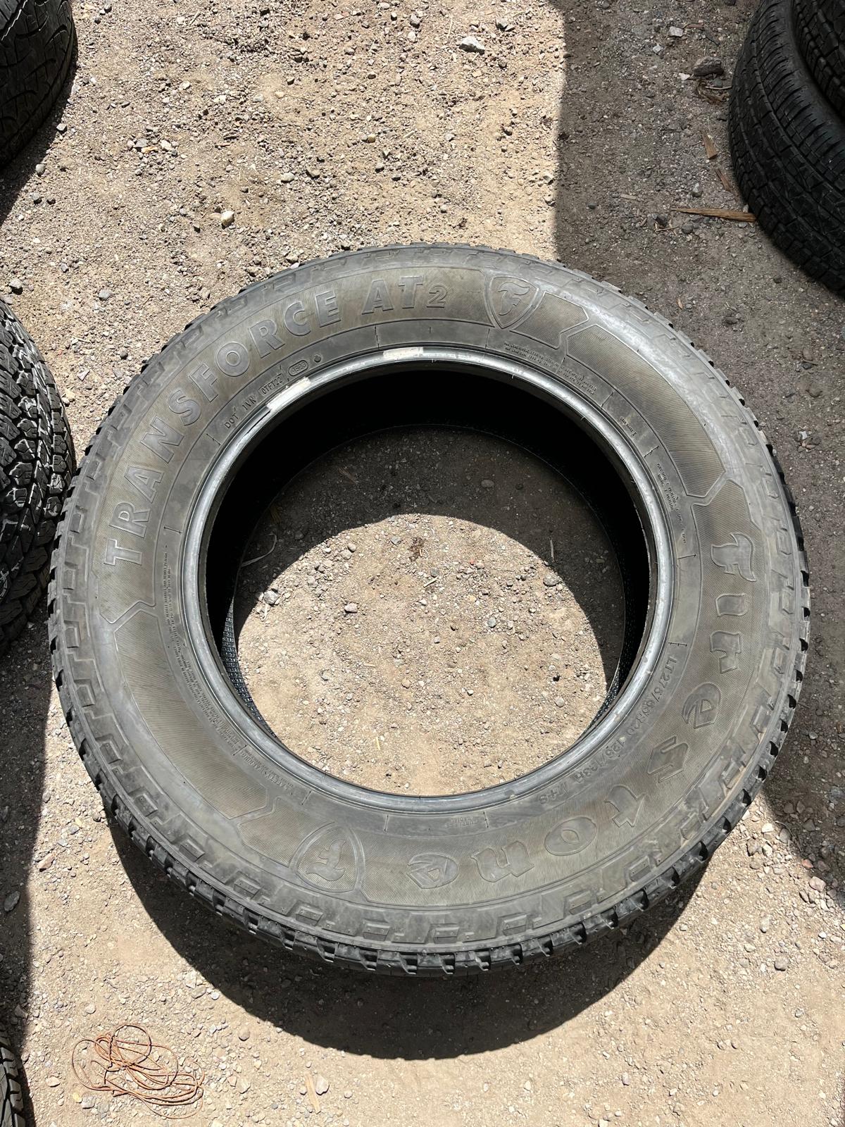 LT275/65R20 Set (4 Used Tires) Firestone Transforce
