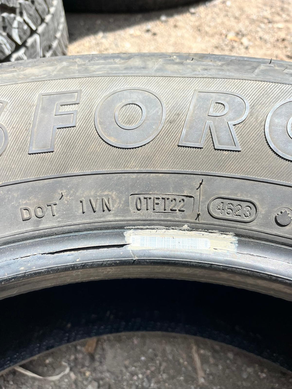 LT275/65R20 Set (4 Used Tires) Firestone Transforce