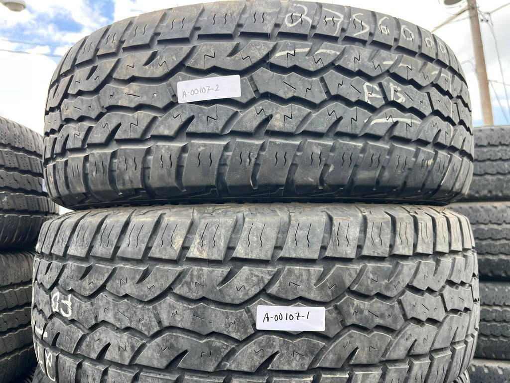 275/60R20 Pair (2 Used Tires)  Ironman All Country