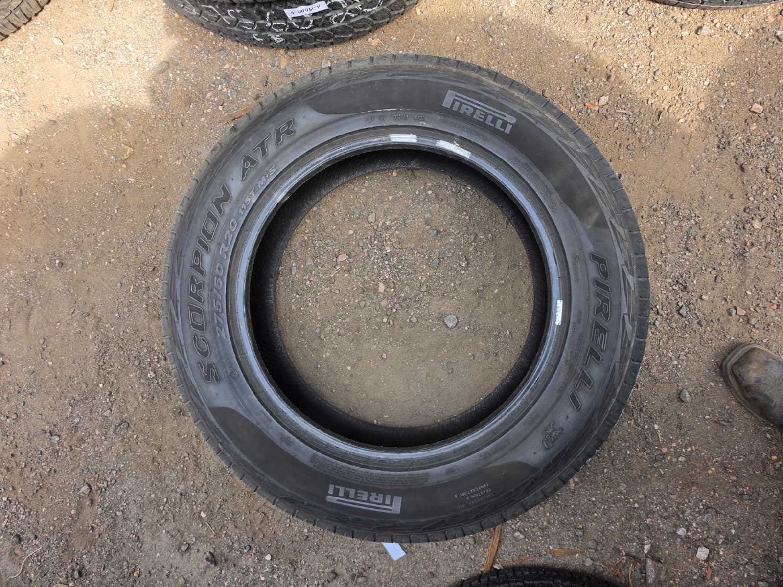 275/60R20 Set (4 Used Tires) Pirelli Scorpion ATR