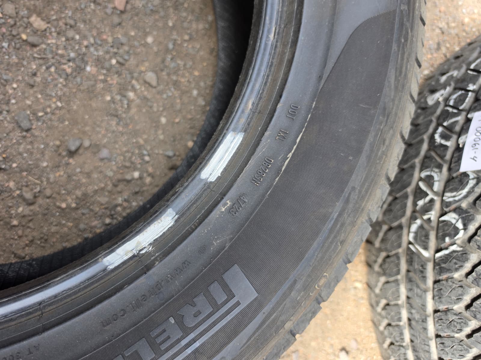 275/60R20 Set (4 Used Tires) Pirelli Scorpion ATR