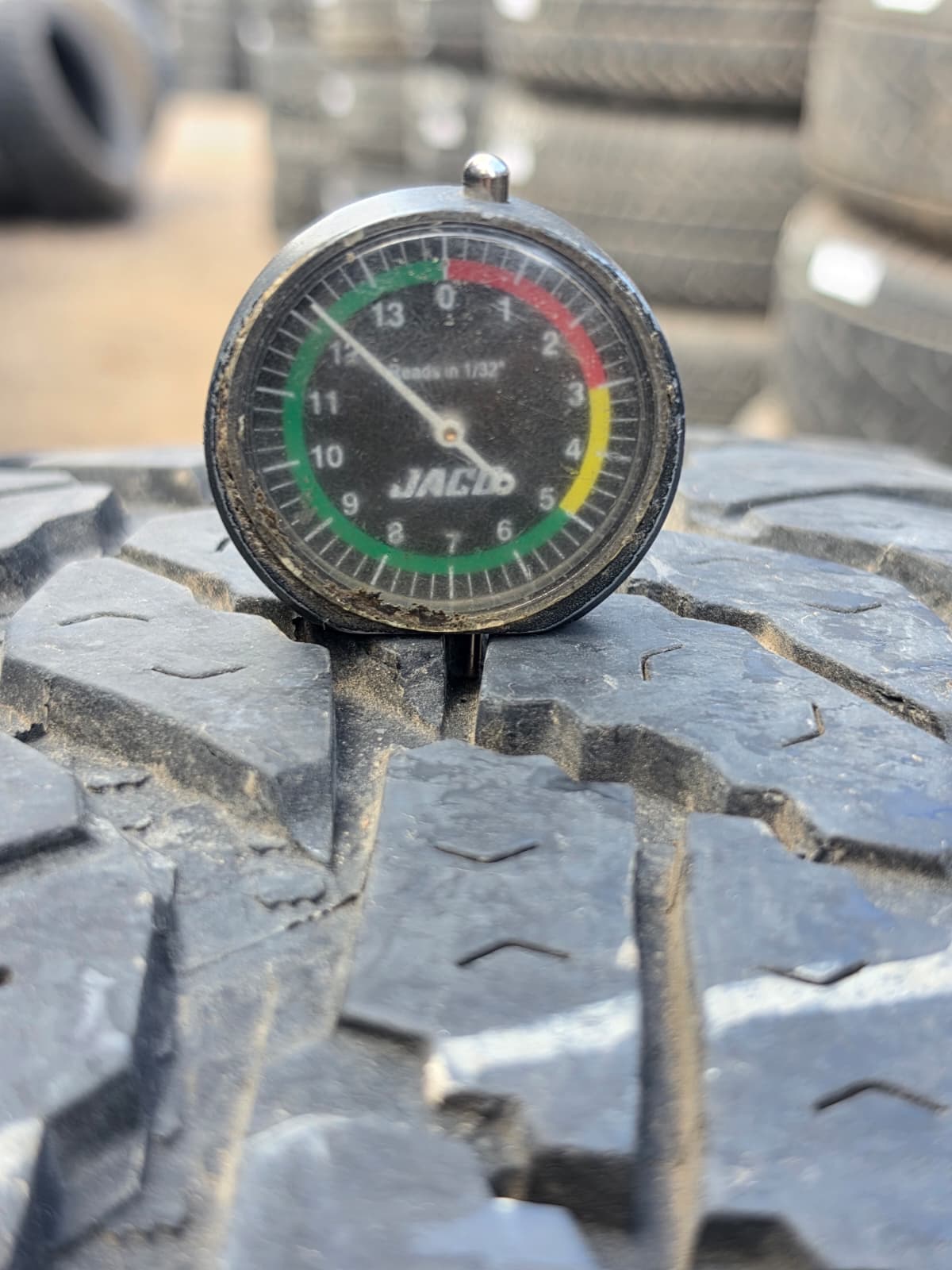 LT275/65R20 Pair (2 Used Tires) Goodyear Wrangler Duratrac
