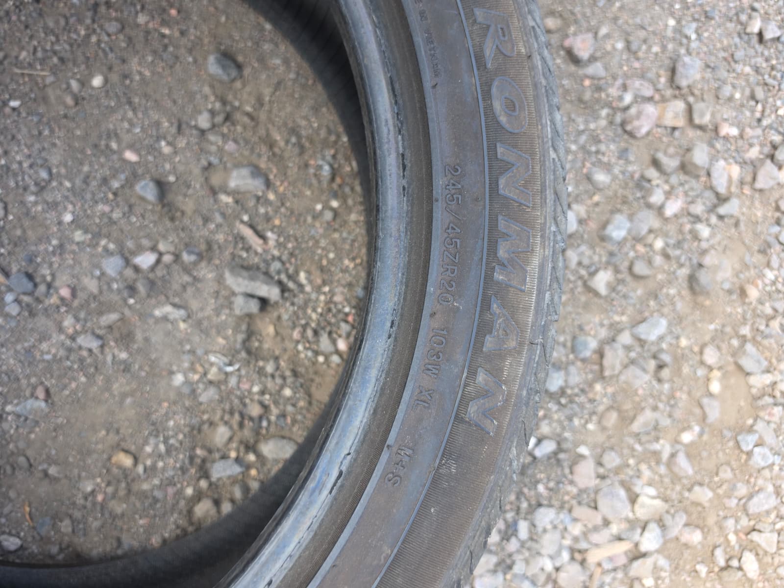 245/45R20 Pair (2 Used Tires) Ironman iMove Gen 2