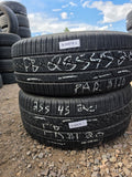 255/45R20 Pair (2 Used Tires) Sumitomo HTR A/S PO3