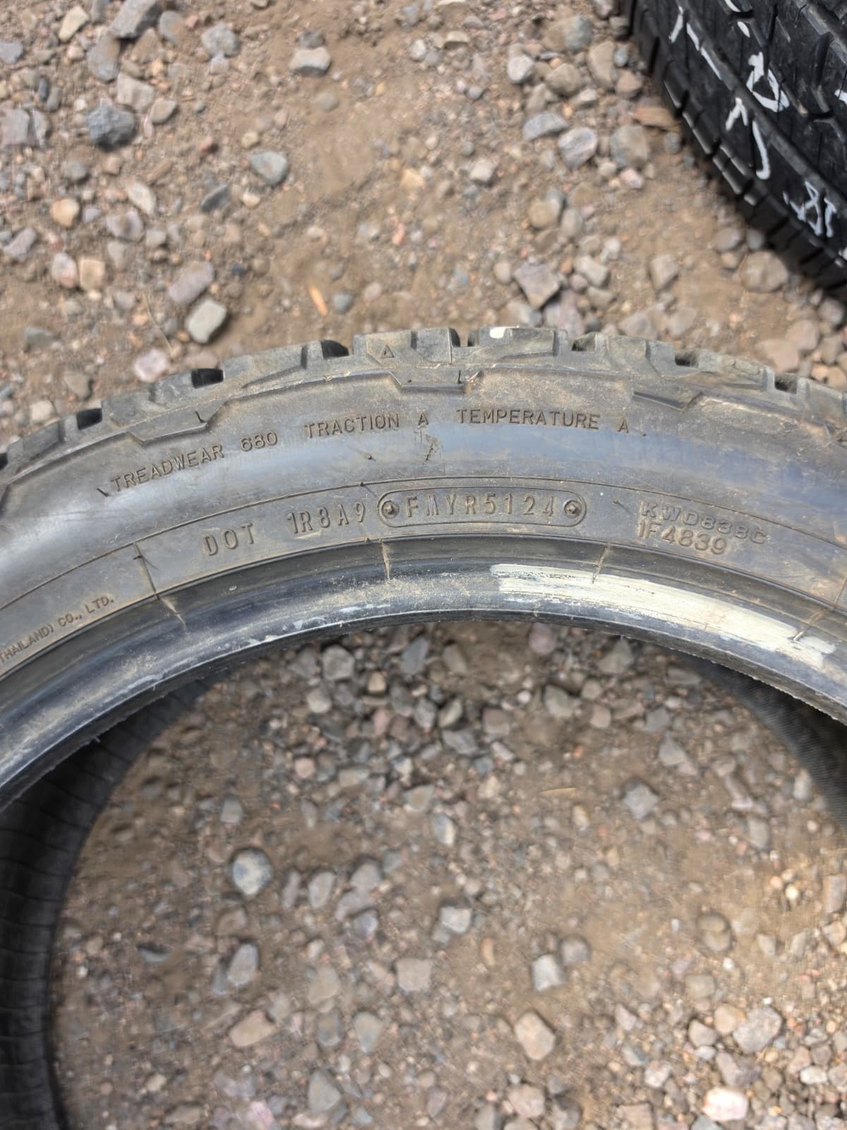 255/45R20 Pair (2 Used Tires) Falken WildPeak A/T
