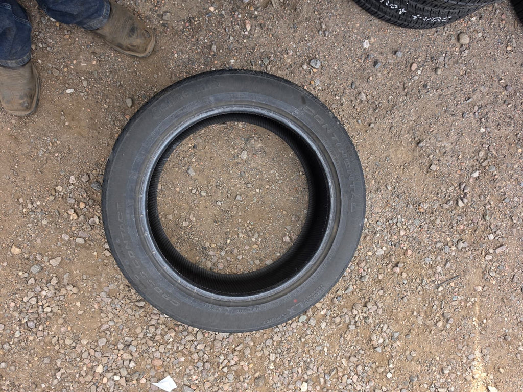 265/45R20 Pair (2 Used Tires) Continental CrossContact