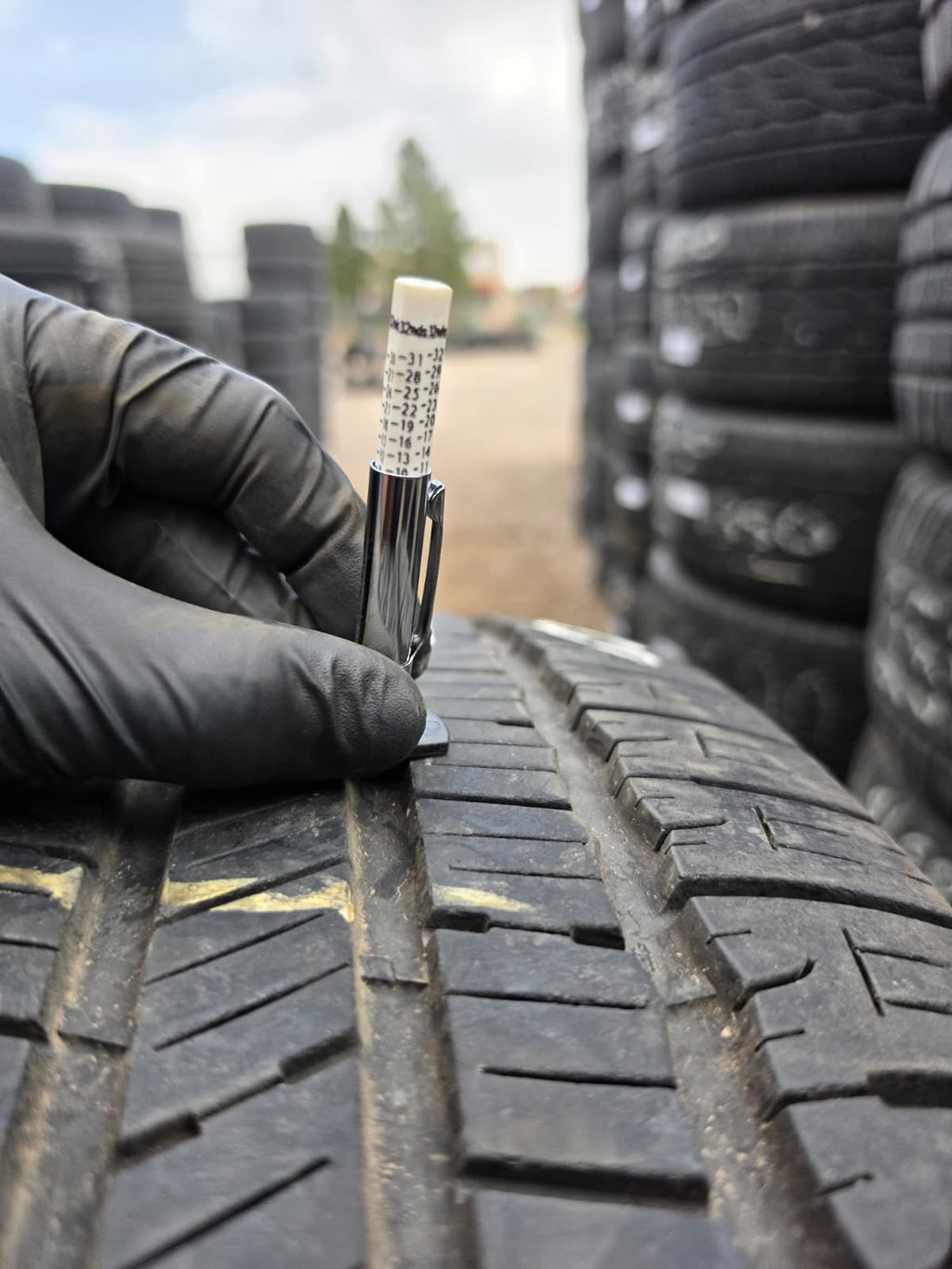255/55R20 Pair (2 Used Tires)  Goodyear Reliant