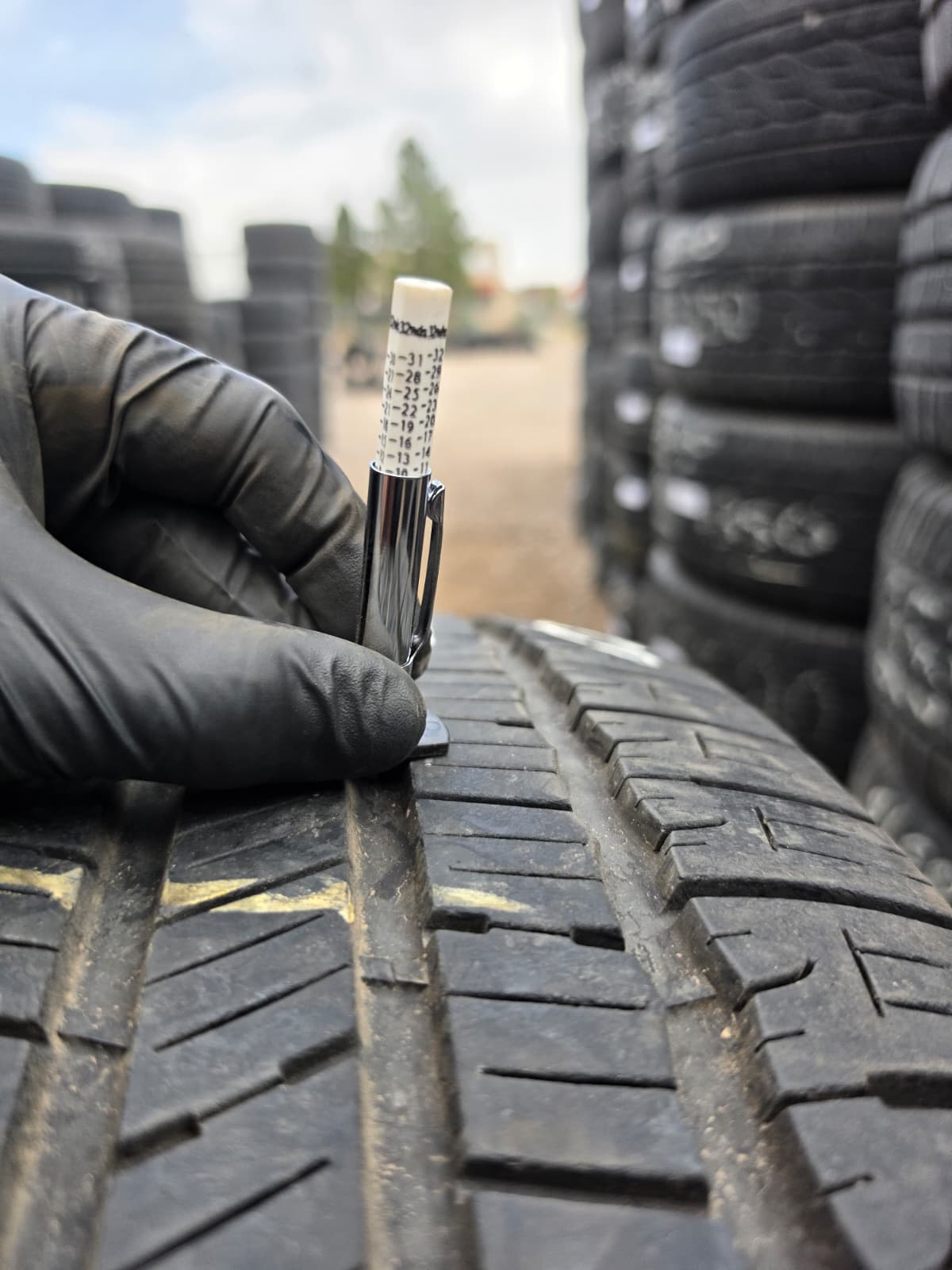 255/55R20 Pair (2 Used Tires)  Goodyear Reliant