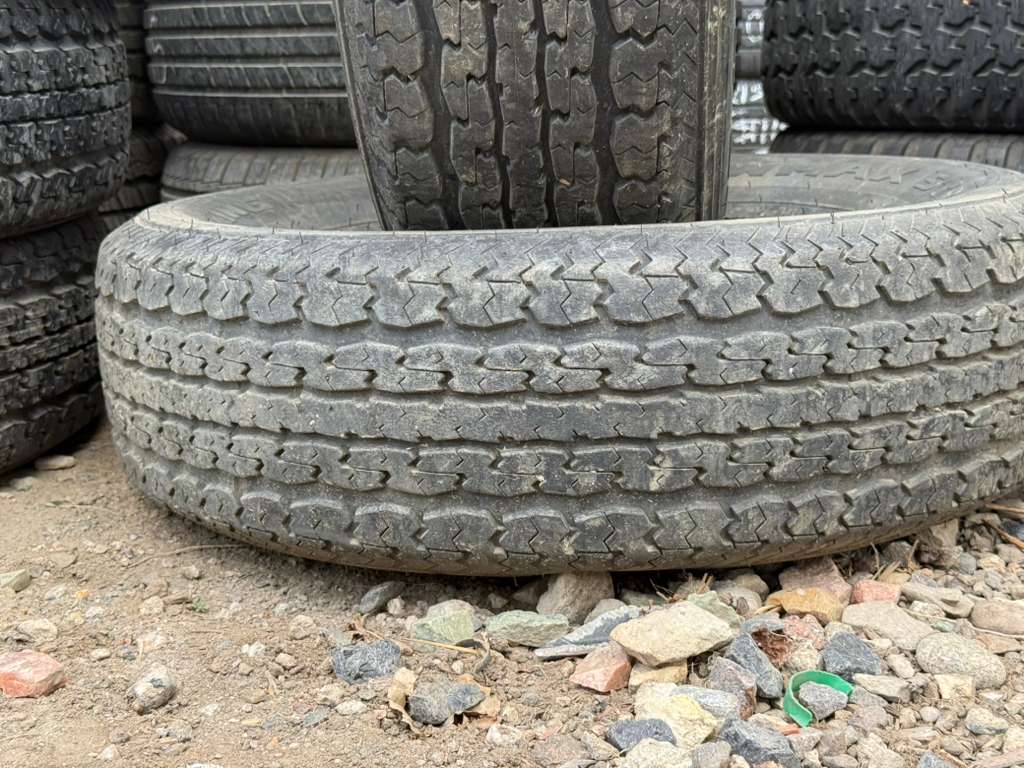 ST225/75R15 Pair (2 Used Tires) Power King Towmax STR