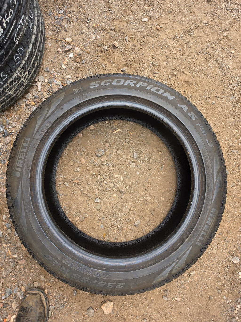 235/55R20 Set (4 Used Tires) Pirelli Scorpion AS
