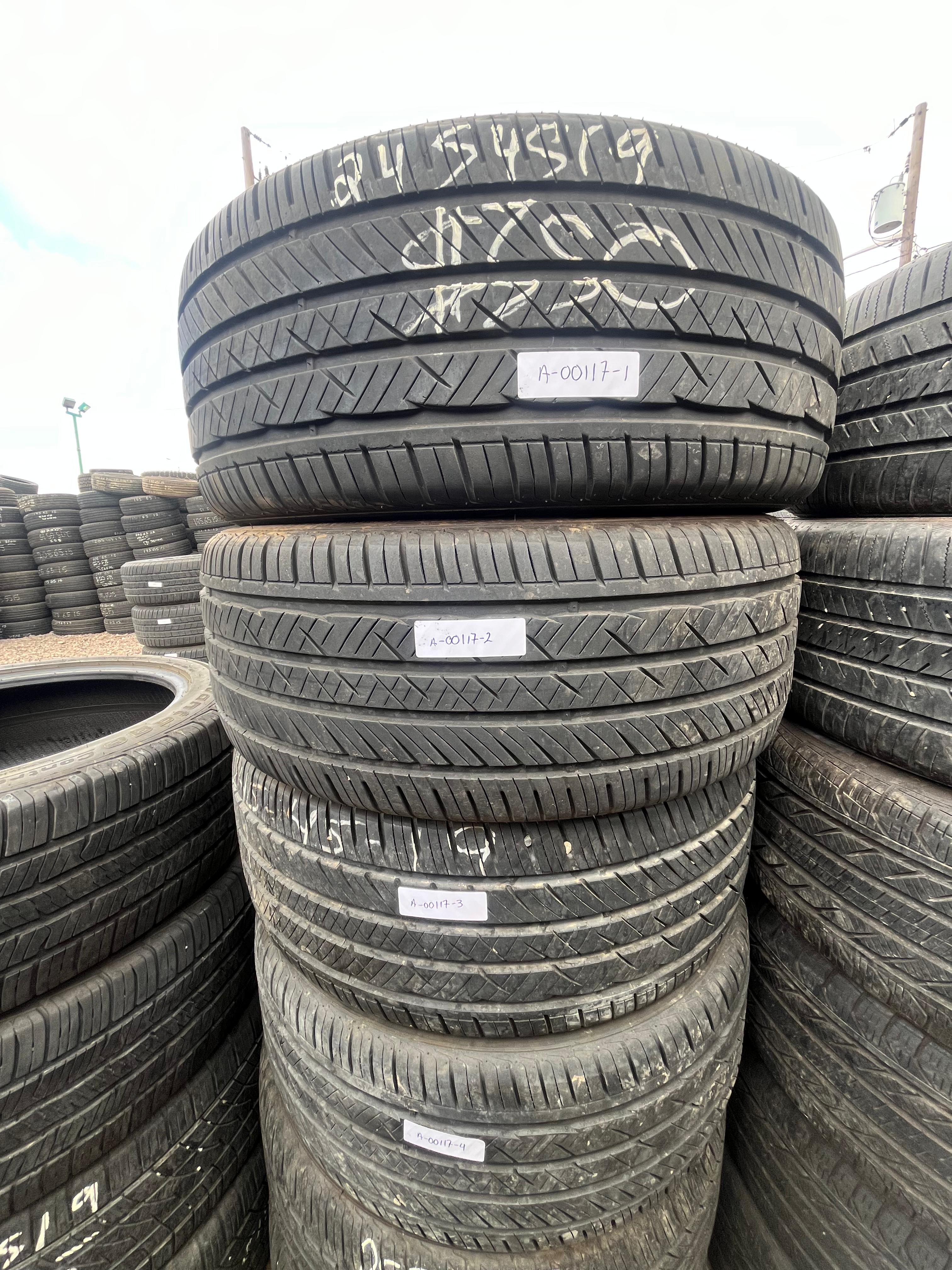 245/45ZR19 Set (4 Used Tires)  Laufenn S FIT AS