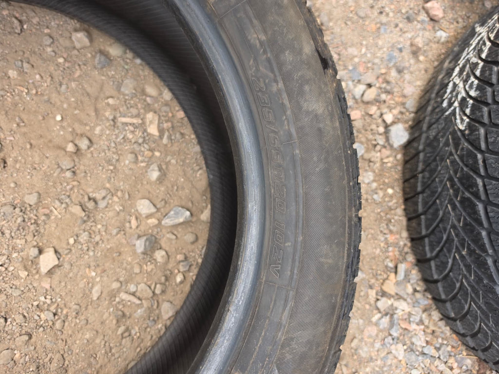 235/55R20 Pair (2 Used Tires) Yokohama Geolander CV